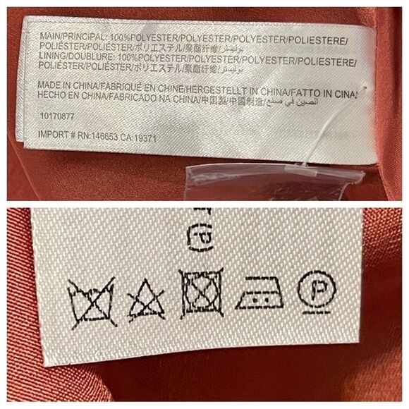 C/MEO COLLECTIVE WE WOKE UP HIGH/LOW STRAPLESS DRESS IN ROSEWOOD - Picture 7 of 9